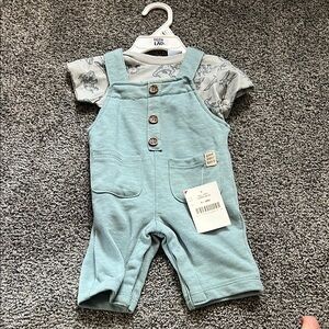 Blue Kids Overalls by